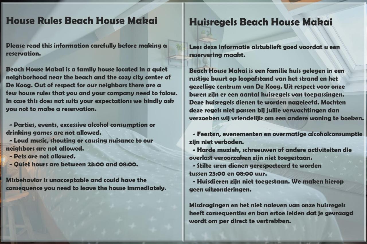 Beach House Makai - Family House With Finnish Sauna, 2 Bathrooms And Only Minutes From The Beach De Koog  Esterno foto